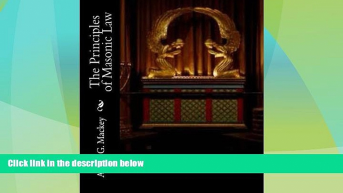 Must Have PDF  The Principles of Masonic Law  Best Seller Books Most Wanted