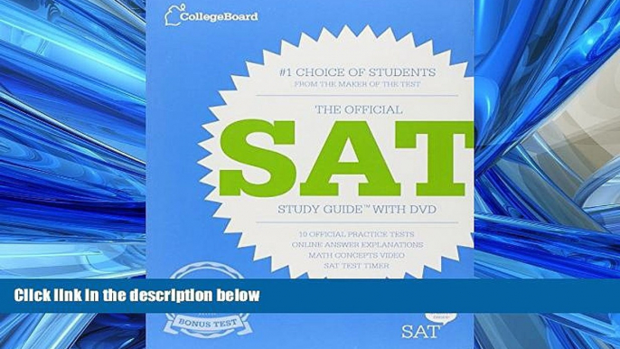 Choose Book The Official SAT Study Guide with DVD