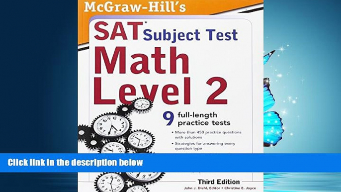 Enjoyed Read McGraw-Hill s SAT Subject Test Math Level 2, 3rd Edition (Sat Subject Tests)