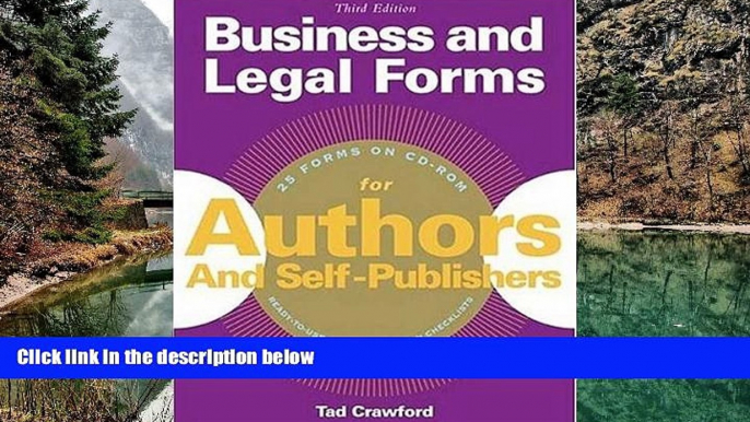 Big Deals  Business and Legal Forms for Authors and Self Publishers (Business   Legal Forms for