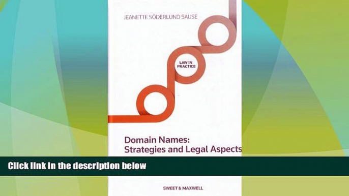 Big Deals  Domain Names - Strategies and Legal Aspects  Best Seller Books Best Seller