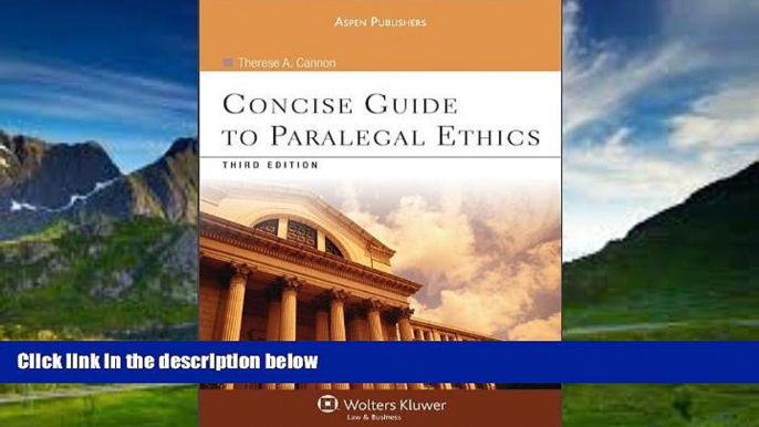 Big Deals  Concise Guide To Paralegal Ethics 3rd Edition  Full Ebooks Best Seller