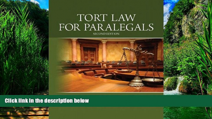 Books to Read  Tort Law for Paralegals (2nd Edition)  Full Ebooks Best Seller