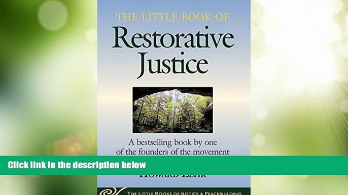 Big Deals  The Little Book of Restorative Justice  (The Little Books of Justice   Peacebuilding)