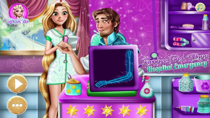 Rapunzel and Flynn Hospital Emergency | hospital emergency games | Games For Kids