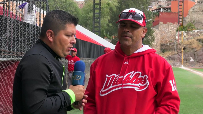 Entrevista al Dir. de Desarrollo del Diablos Rojos Victor Ledezma previo al Diablos de San Luis de la Paz vs Piratas