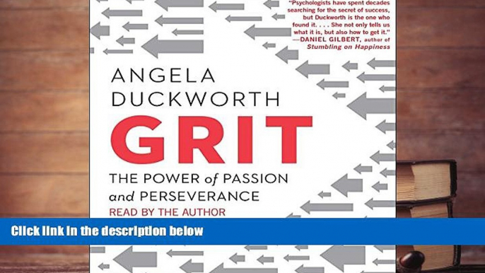 Free PDF Grit: The Power of Passion and Perseverance Books Online