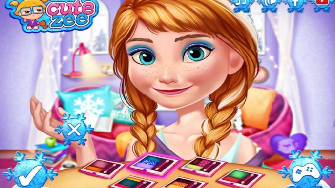 Elsa And Anna Winter Trends - Disney Frozen Sisters Makeup & Dress Up Game For Kids