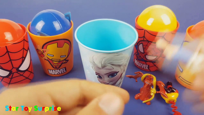 Surprise Cups Elsa Spider Man Iron Man Ball Cups For Kids Toys From Germany