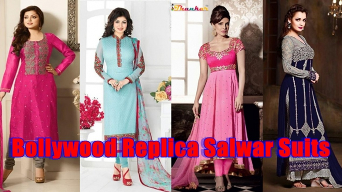 Bollywood Actress Dresses and Salwar Suits Online Collection 2017-2018