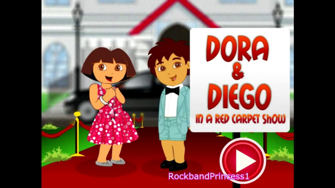 Play Free Games Dora Dora And Diego Red Carpet Dress Up Game Dora Games