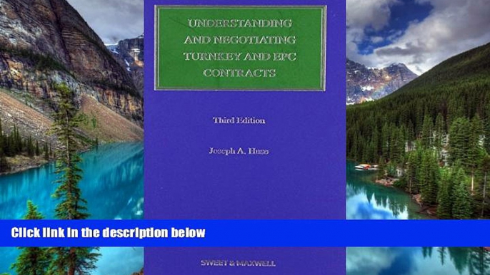 Full [PDF]  Understanding and Negotiating Turnkey and Epc Contracts  READ Ebook Full Ebook