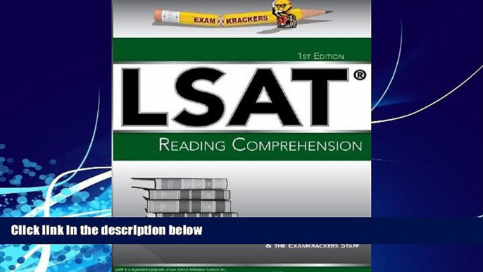 Big Deals  Examkrackers LSAT Reading Comprehension  Full Ebooks Most Wanted