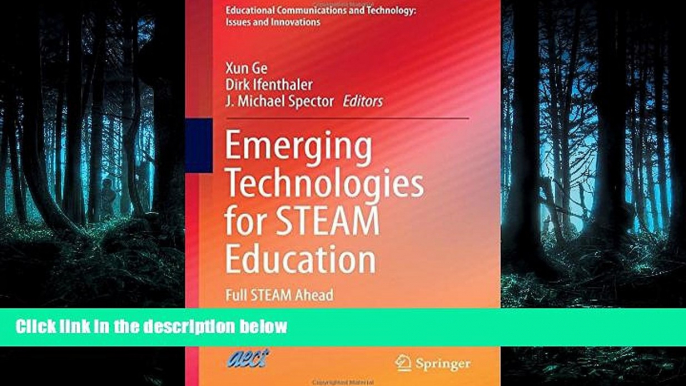 Choose Book Emerging Technologies for STEAM Education: Full STEAM Ahead (Educational