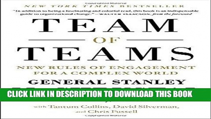 Ebook Team of Teams: New Rules of Engagement for a Complex World Free Read