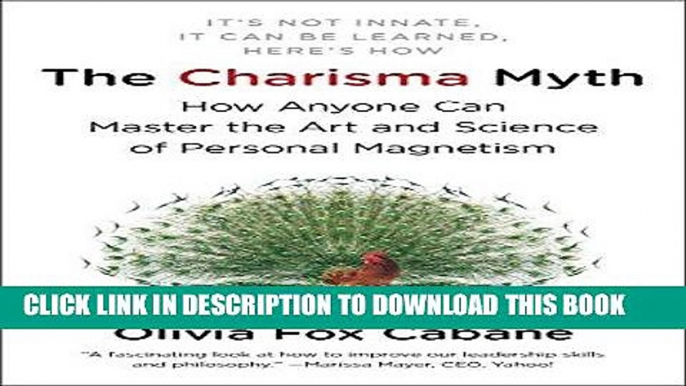 Best Seller The Charisma Myth: How Anyone Can Master the Art and Science of Personal Magnetism