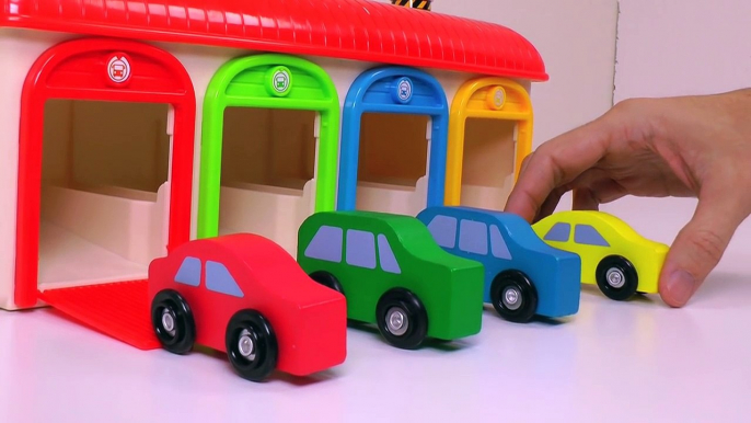 Big Rig Car Carrier Teaching Colors for Kids #1 Learning Colours Video for kids F2