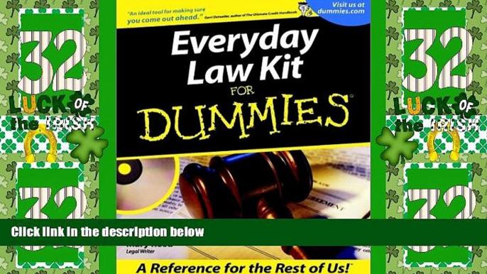 Big Deals  Everyday Law Kit For Dummies? (For Dummies (Lifestyles Paperback))  Best Seller Books