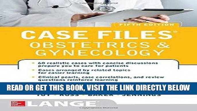 [PDF] Case Files Obstetrics and Gynecology, Fifth Edition Full Collection