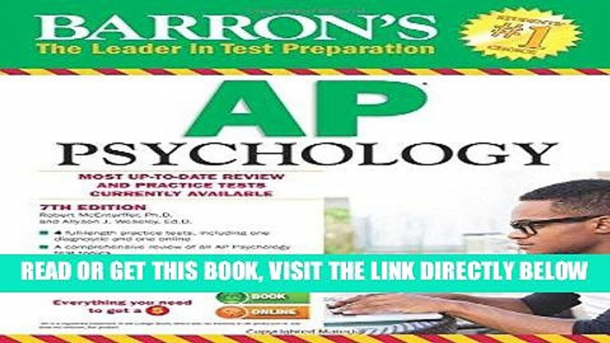 [READ] EBOOK Barron s AP Psychology, 7th Edition (Barron s AP Psychology Exam) BEST COLLECTION