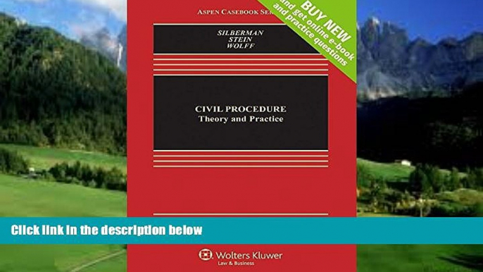 Books to Read  Civil Procedure: Theory and Practice [Connected Casebook] (Aspen Casebooks)  Full