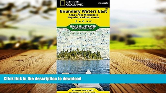 FAVORIT BOOK Boundary Waters East [Canoe Area Wilderness, Superior National Forest] (National