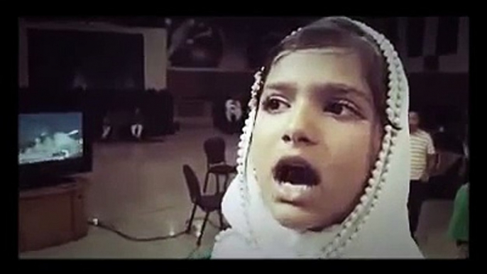 Cute Girl Singing Mili Naghma for-Pak Army-Girl beautiful voice Shukriya Pak Army Shukriya Pakistan