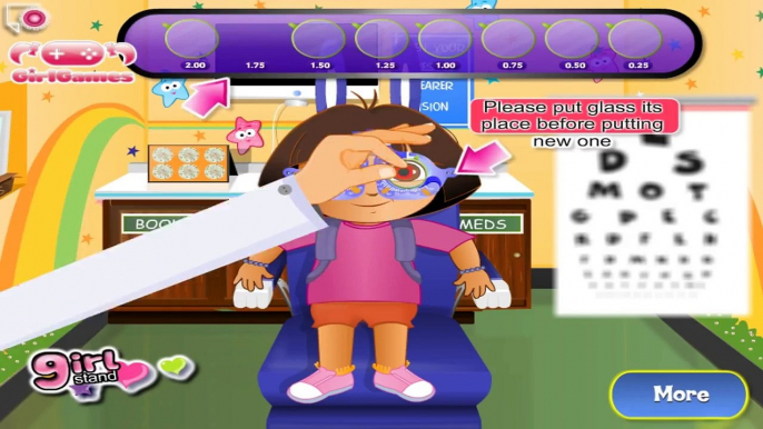 Dora the Explorer Games - Dora and Diego Eye Care - At the Eye Clinic