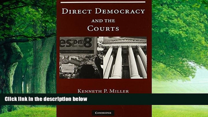 Big Deals  Direct Democracy and the Courts  Full Ebooks Most Wanted