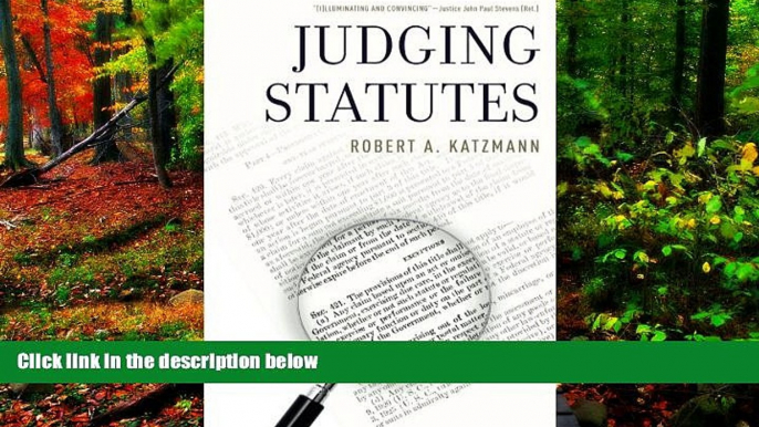 Deals in Books  Judging Statutes  Premium Ebooks Online Ebooks