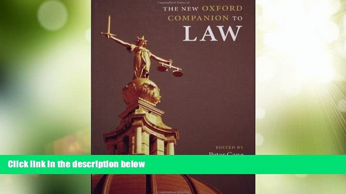 Big Deals  The New Oxford Companion to Law (Oxford Companions)  Best Seller Books Most Wanted