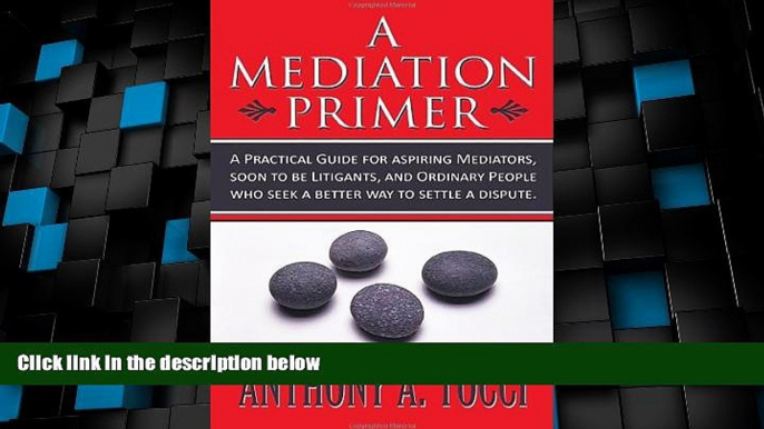 Big Deals  A Mediation Primer: A Practical Guide for aspiring Mediators, soon to be Litigants, and