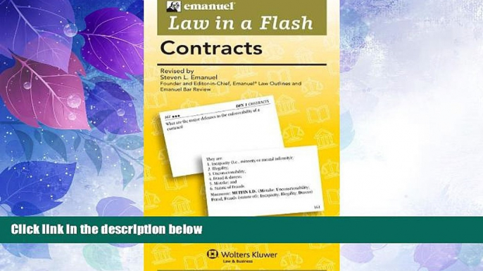 Big Deals  Law in a Flash: Contracts  Best Seller Books Most Wanted