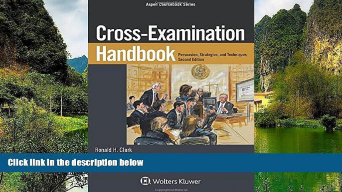 Deals in Books  Cross-Examination Handbook: Persuasion, Strategies, and Techniques (Aspen