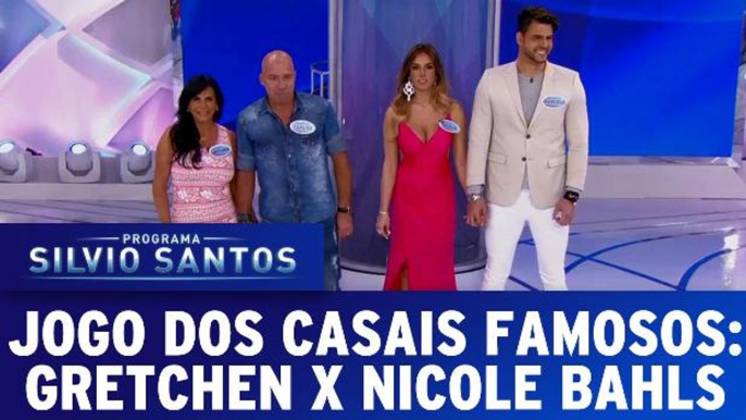 Jogo dos Casais Famosos: Gretchen vs. Nicole Bahls