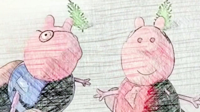 Свинка Пеппа. Мультфильм из игрушек - Пеппа и Джордж потерялись. Peppa Pig.
