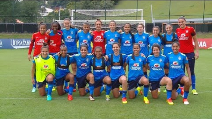 Entrosamento da Seleção Brasileira Feminina Sub-20 para a Copa do Mundo da categoria