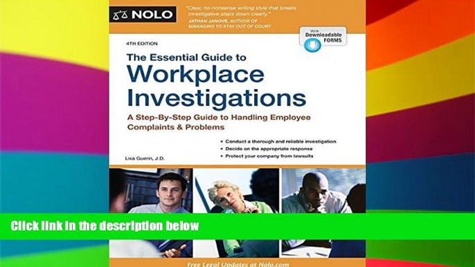 READ FULL  Essential Guide to Workplace Investigations, The: A Step-By-Step Guide to Handling