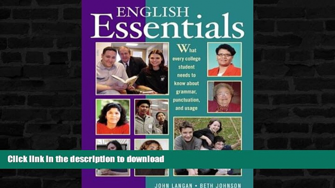 READ BOOK  English Essentials FULL ONLINE