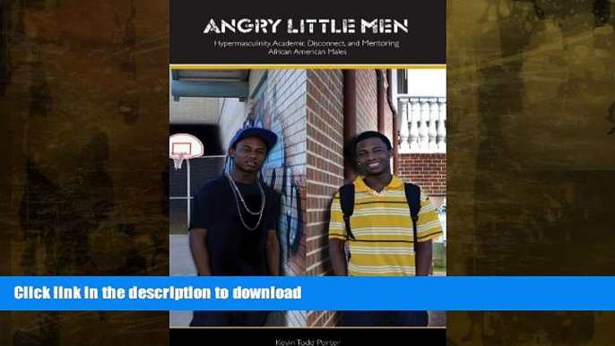 READ  Angry Little Men: Hypermasculinty, Academic Disconnect, and Mentoring African American