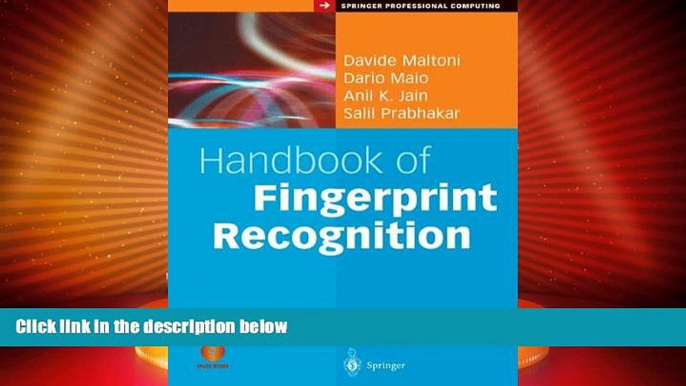 Big Deals  Handbook of Fingerprint Recognition (Springer Professional Computing)  Best Seller