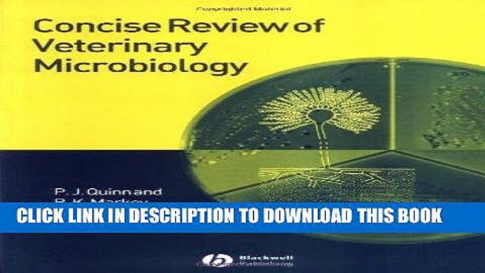 [READ] EBOOK Concise Review of Veterinary Microbiology BEST COLLECTION