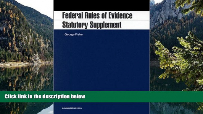 Big Deals  Federal Rules of Evidence, Statutory Supplement  Best Seller Books Most Wanted