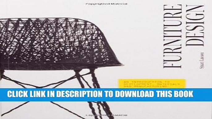 Ebook Furniture Design: An Introduction to Development, Materials and Manufacturing Free Read