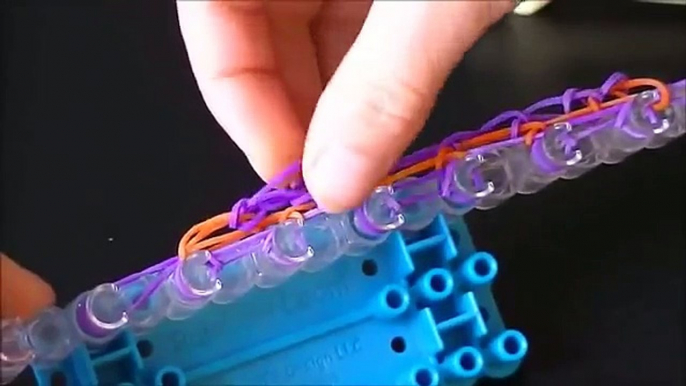 Как плести браслеты из резинок Rainbow Loom 63