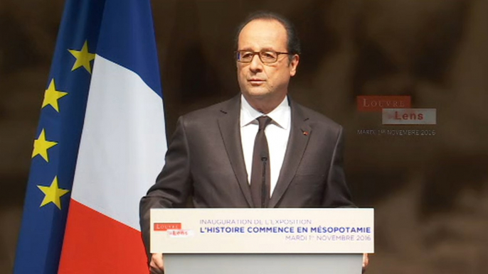 Discours à l'occasion de l'inauguration de l’exposition "L’Histoire commence en Mésopotamie"