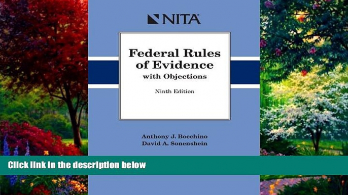 Big Deals  Federal Rules of Evidence With Objections  Full Ebooks Best Seller