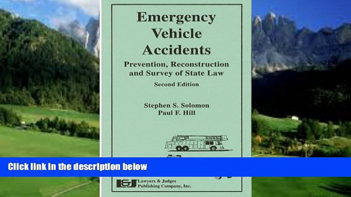 Big Deals  Emergency Vehicle Accidents  Full Ebooks Most Wanted