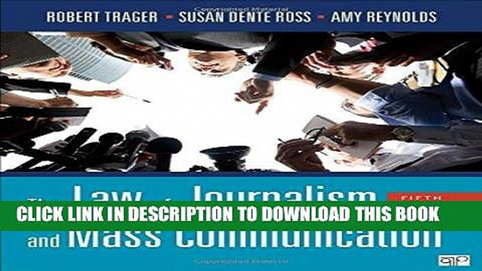 Best Seller The Law of Journalism and Mass Communication (Fifth Edition) Free Read