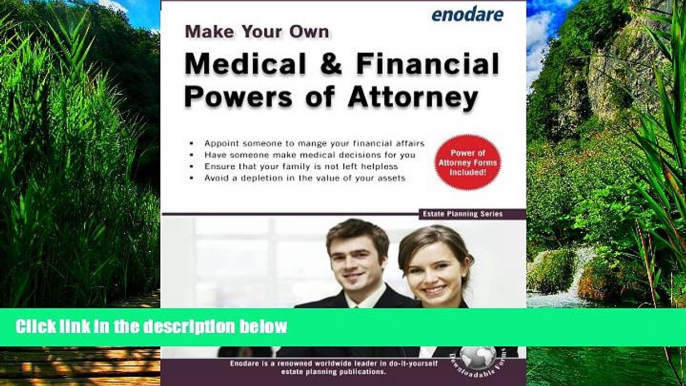 Books to Read  Make Your Own Medical   Financial Powers of Attorney (Estate Planning)  Best Seller